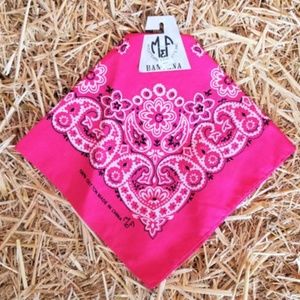 🆕 Magenta Western Bandana